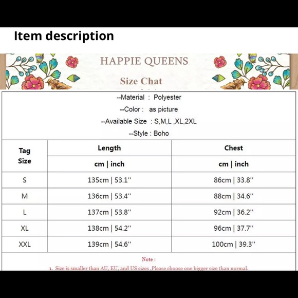 Bohemian Ruffle High Low Button Maxi Dress Cover up - Picture 4 of 8